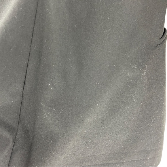 Mossimo Black One Button Striped Sleeve Blazer M - Picture 5 of 9